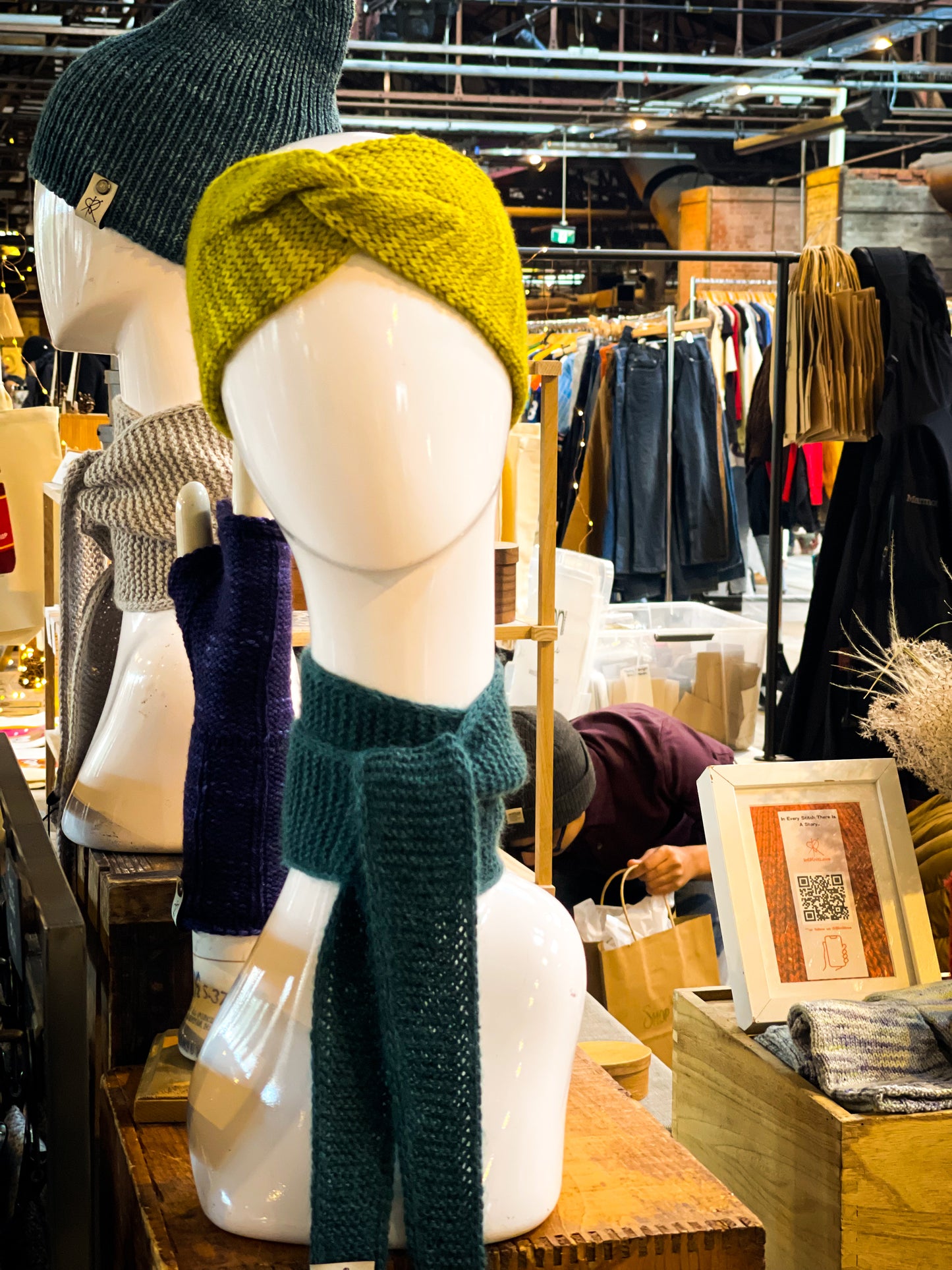 Spring / Summer Twig Scarf