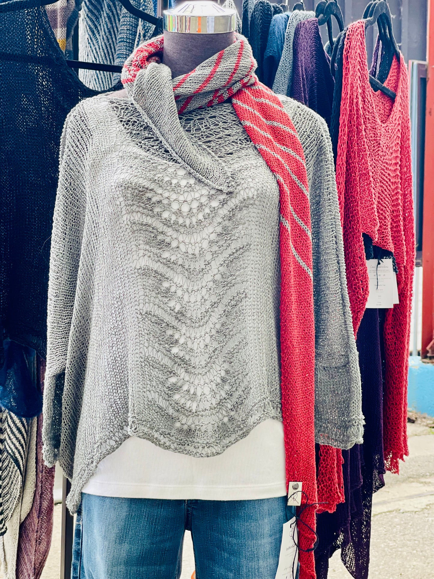 In a New York Minute Linen Scarf