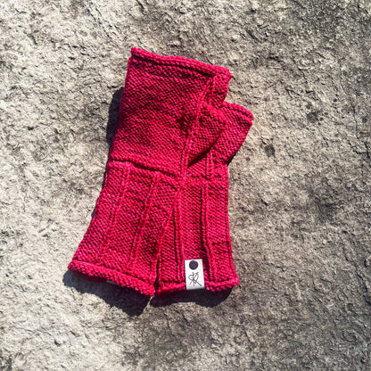 Outside In Classic Fingerless Gloves