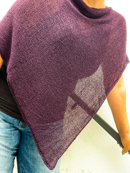 Warwick Long Bay Linen Poncho