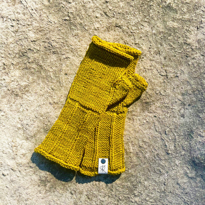 Outside In Classic Fingerless Gloves