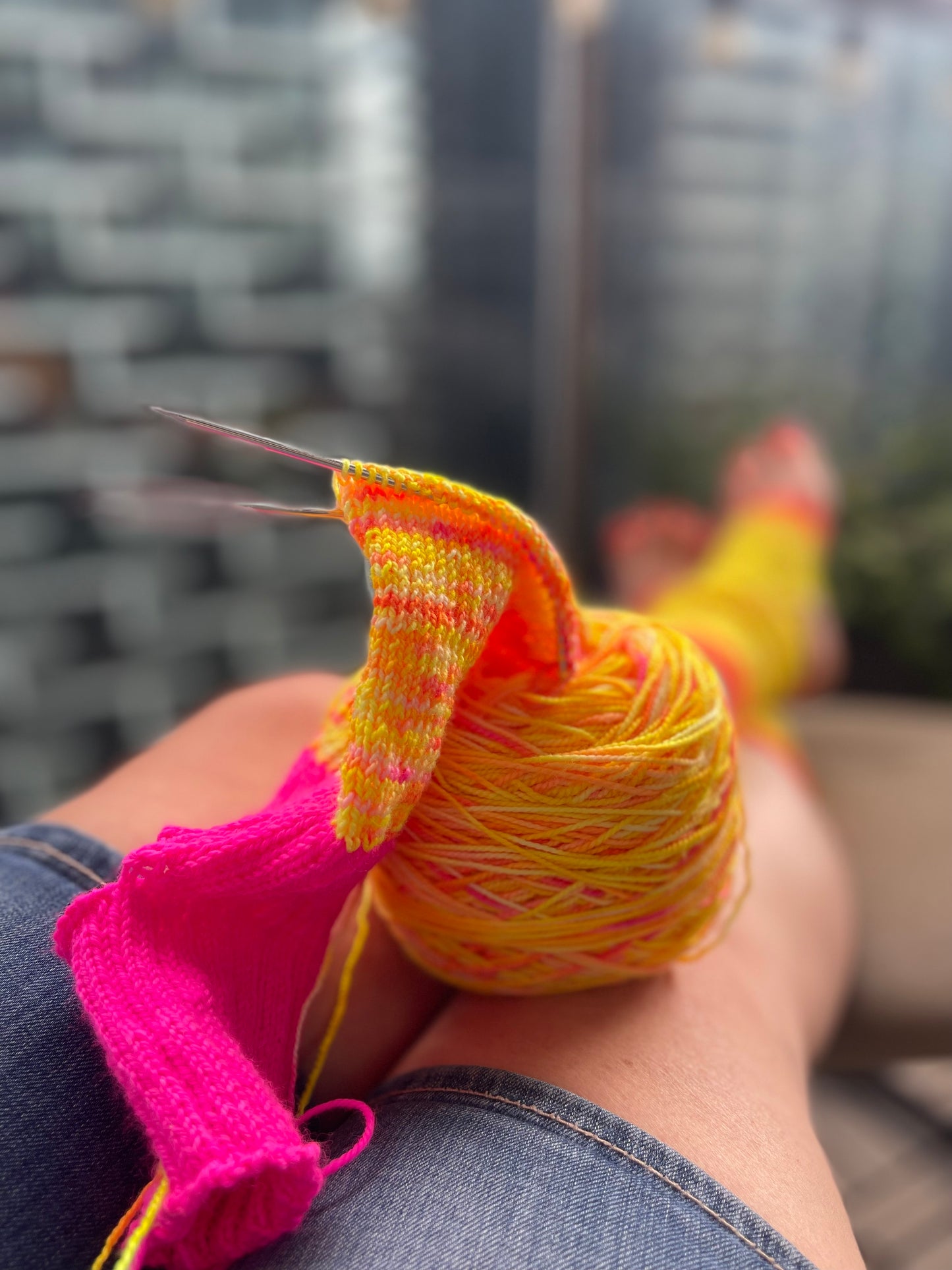 Heal-Thy Toes Yoga Socks