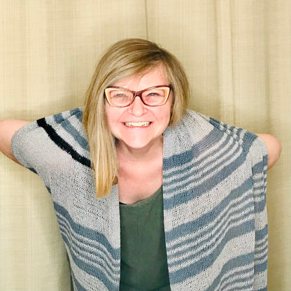 Seaside Striped Scarf