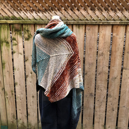 Fade Out Lines Shawl