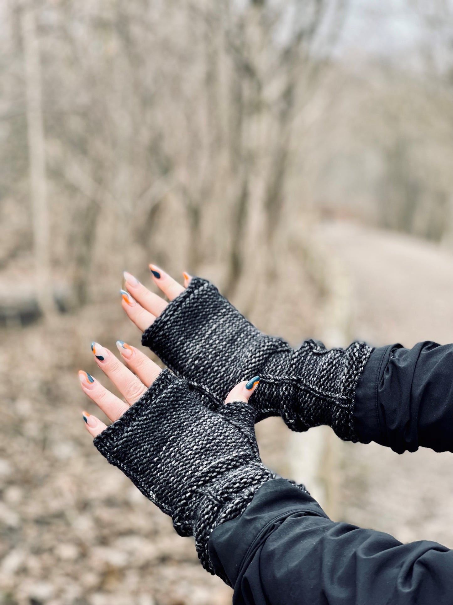 Outside In Fingerless Gloves